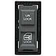 1993 Chevrolet K2500 - Door Lock Switch, Rectangular Base