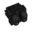 DS-1746 Front, Driver Side Standard OE Replacement Window Switch Black