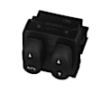 DS-1746 Front, Driver Side Standard OE Replacement Window Switch Black