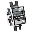 DS-915 Front or Rear, Passenger Side Standard OE Replacement Window Switch Chrome