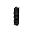 DWS-1004 Front, Driver Side Standard Series Window Switch Black