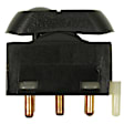 DWS-131 Front or Rear, Driver or Passenger Side Front, Driver or Passenger Side Window Switch, Black