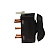 2000 Ford Mustang - Rear, Driver or Passenger Side Window Switch, Convertible, Black, Standard OE Replacement