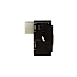 DWS-1335 Rear, Driver or Passenger Side Standard OE Replacement Window Switch Black