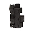 2012 Chevrolet Silverado 1500 - Front, Driver Side Window Switch, 4-Door, without Power Folding Mirrors, without Heated Mirrors, Switch Only, Black, Standard OE Replacement