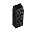 DWS-1388 Front, Driver Side Standard OE Replacement Window Switch Black