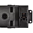 DWS-1412 Front, Driver Side Standard OE Replacement Window Switch Black