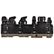 DWS-1432 Front, Driver Side Standard Series Window Switch Black