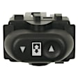 DWS-175 Window Switch, Black, 1 Button, For Rear Sliding Window