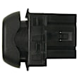 DWS-175 Window Switch, Black, 1 Button, For Rear Sliding Window