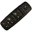 2016 Chrysler 200 - Front, Driver Side Window Switch, Without One Touch Window Open/Close, Black