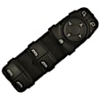 DWS2050 Front, Driver Side Window Switch, Black