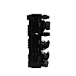 DWS-220 Front, Driver Side Standard OE Replacement Window Switch Black
