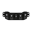 DWS-233 Front, Driver or Passenger Side Standard OE Replacement Window Switch Black