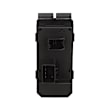 Front, Driver Side Window Switch, Black, without Memory Mirrors