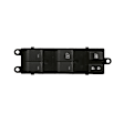DWS-371 Front, Driver Side Standard OE Replacement Window Switch Black