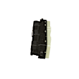 DWS-372 Front, Driver Side Standard OE Replacement Window Switch Black