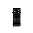 DWS-535 Front, Driver Side Standard OE Replacement Window Switch Black