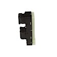 DWS-535 Front, Driver Side Standard OE Replacement Window Switch Black
