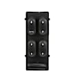 2001 Ford F-150 Lariat - Front, Driver Side Window Switch, Crew Cab Pickup, Black, Standard OE Replacement