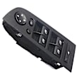 DWS-856 Front, Driver Side Standard Intermotor Window Switch Black