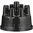 FD-125 Standard OE Replacement Distributor Cap - Black, Direct Fit, Sold individually