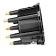 FD-177 Standard OE Replacement Distributor Cap - Black, Direct Fit, Sold individually
