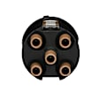 1991 Volkswagen Golf - Distributor Cap, From Chassis No. IGM020636, New, Black and Red