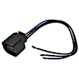 HP4740 Bulb Socket - Headlight, Direct Fit, Sold individually