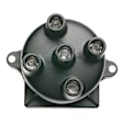 JH-101 Standard OE Replacement Distributor Cap - Black, Direct Fit, Sold individually