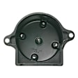 JH-101 Standard OE Replacement Distributor Cap - Black, Direct Fit, Sold individually