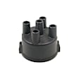 JH-110 Standard OE Replacement Distributor Cap - Black, Direct Fit, Sold individually