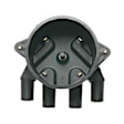 JH-119 Standard OE Replacement Distributor Cap - Black, Direct Fit, Sold Individually