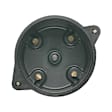 JH-125 Standard OE Replacement Distributor Cap - Black, Direct Fit, Sold Individually