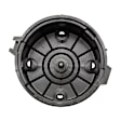 JH-134 Standard Series Distributor Cap - Black, Direct Fit, Sold individually