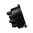JH-157 Standard OE Replacement Distributor Cap - Black, Direct Fit, Sold individually