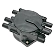 JH-182 Standard OE Replacement Distributor Cap - Black, Direct Fit, Sold individually