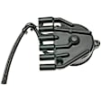 JH-190 Standard OE Replacement Distributor Cap - Black, Direct Fit, Sold individually