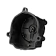 JH-203 Standard OE Replacement Distributor Cap - Black, Direct Fit, Sold individually