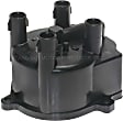 JH203T Standard OE Replacement Distributor Cap - Black, Direct Fit, Sold individually