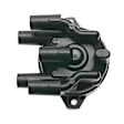 JH-212 Standard OE Replacement Distributor Cap - Black, Direct Fit, Sold individually