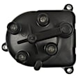 JH-215 Standard OE Replacement Distributor Cap - Black, Direct Fit, Sold individually