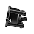 JH-219 Standard OE Replacement Distributor Cap - Black, Direct Fit, Sold individually