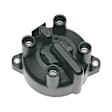 JH-224 Standard OE Replacement Distributor Cap - Black, Direct Fit, Sold individually