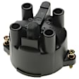 JH-231 Standard Intermotor Distributor Cap - Black, Direct Fit, Sold individually