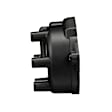 JH-240 Standard OE Replacement Distributor Cap - Black, Direct Fit, Sold individually