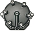 JH240T Standard OE Replacement Distributor Cap - Black, Direct Fit, Sold individually
