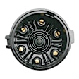 JH-66 Standard Series Distributor Cap - Black, Direct Fit, Sold individually