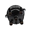 JH-81 Standard OE Replacement Distributor Cap - Black, Direct Fit, Sold individually