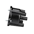 JH-81 Standard OE Replacement Distributor Cap - Black, Direct Fit, Sold individually